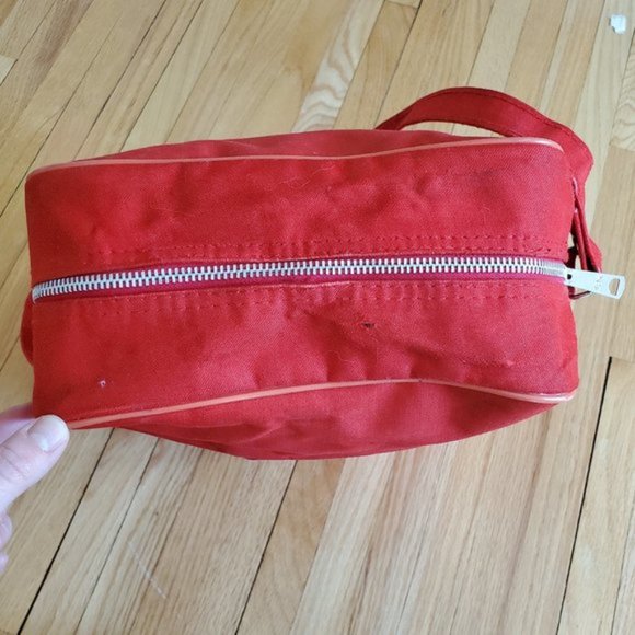 Vintage Globus Gateways Red messenger bag - Picture 5 of 7